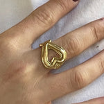 Heart Super Gold Ring