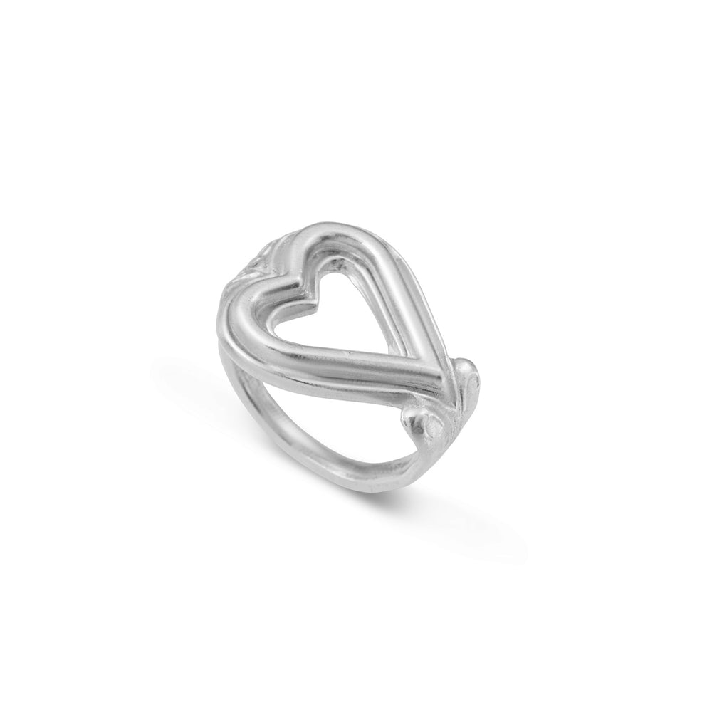 Heart Super Silver Ring